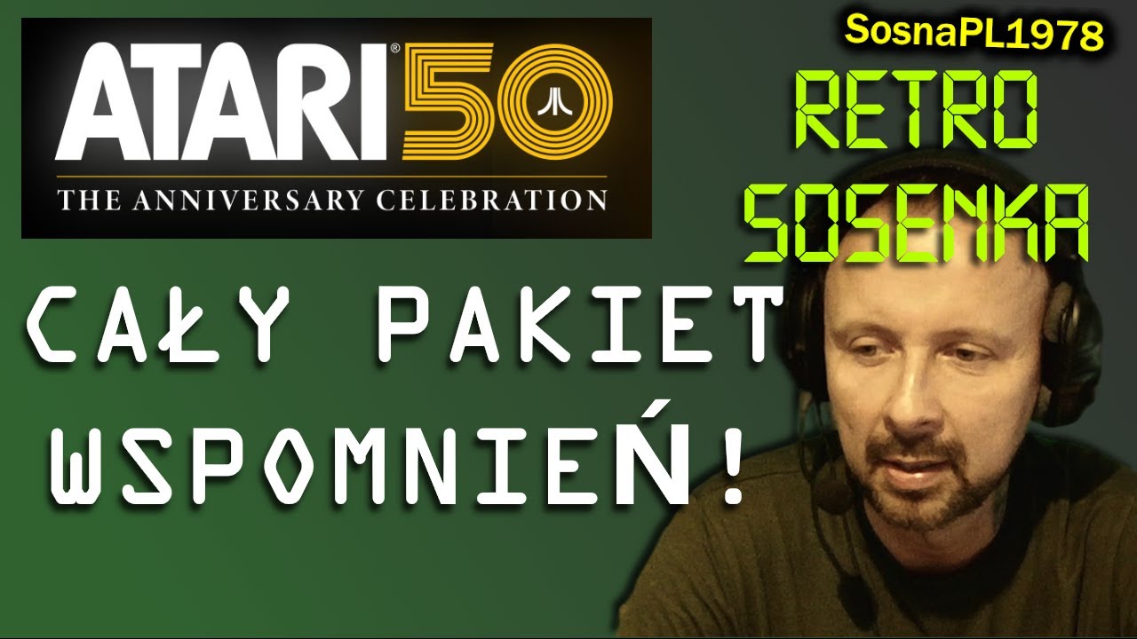 ATARI50: GDY GRY MIAŁY DUSZĘ – testuję LEGENDY z przeszłości! | Anniversary | Omówienie | RETRO