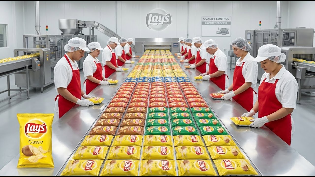 From Potato to Chips: Inside Lay’s Factory Process