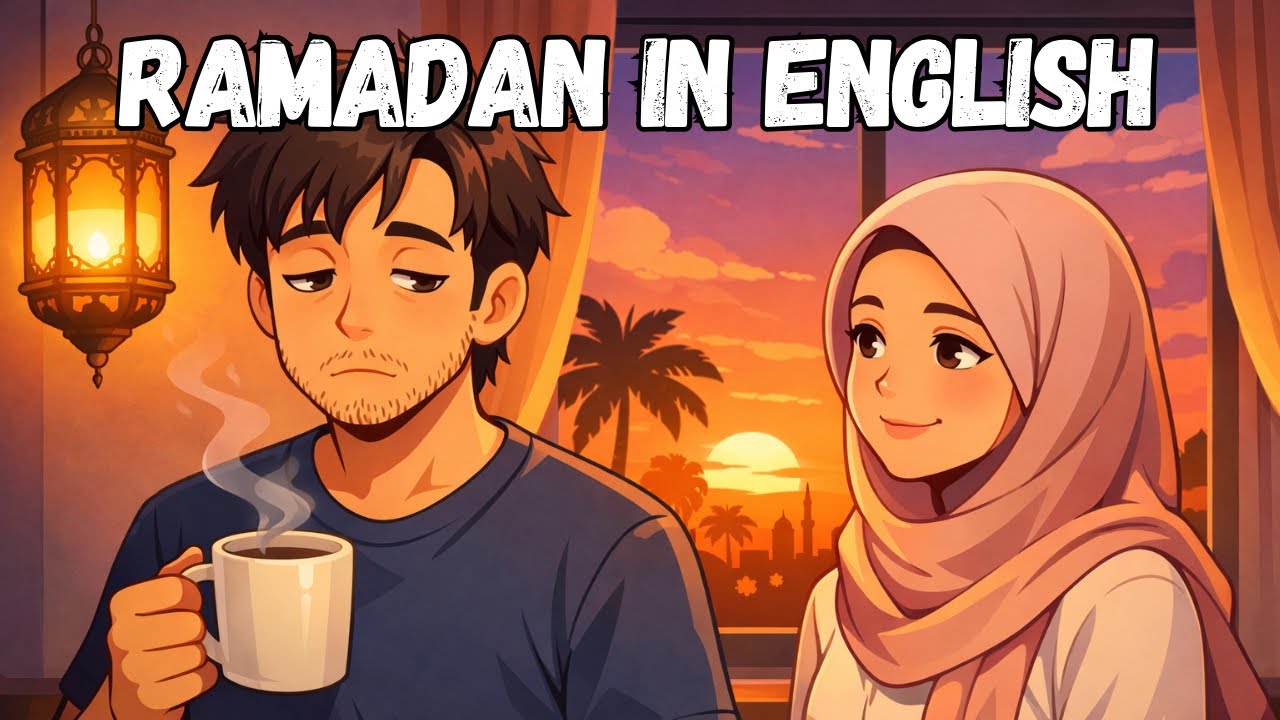 A Day of Ramadan in English 🌙 | Calm Listening Practice (A2–B1)