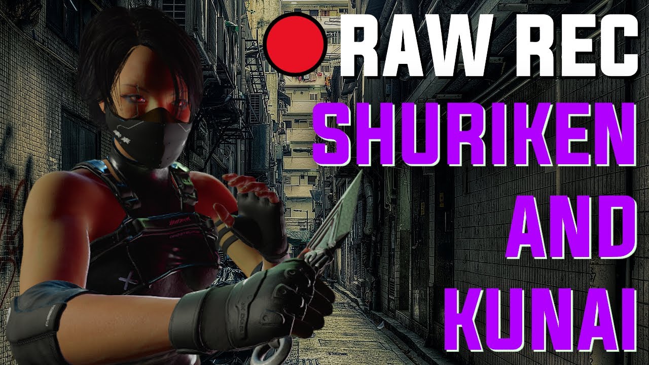 🔴 RAW REC: Shuriken and Kunai (Cyberpunk 2077 Mod Demonstration)