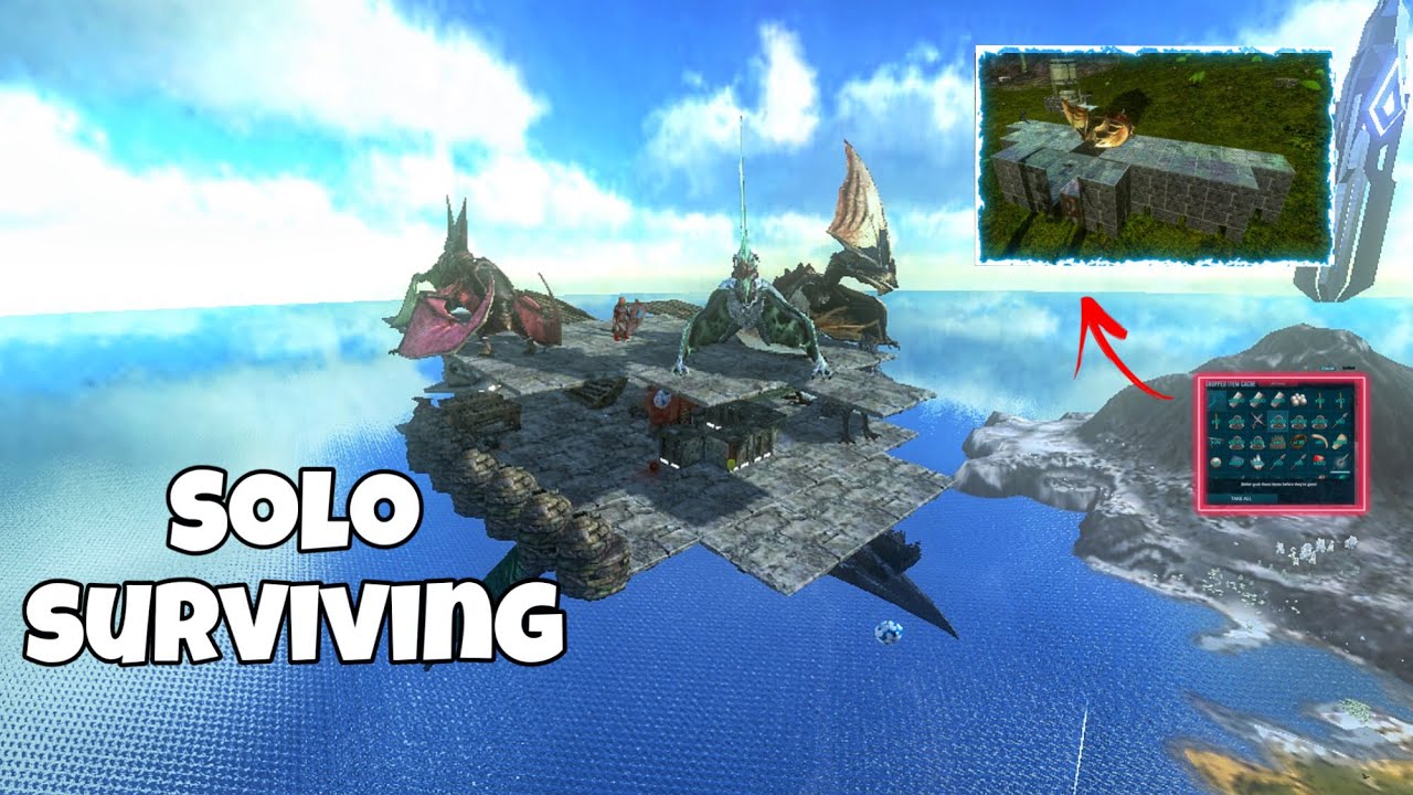 Ark Mobile PvP - Fresh Start Solo Raiding Base and Breeding [#9]