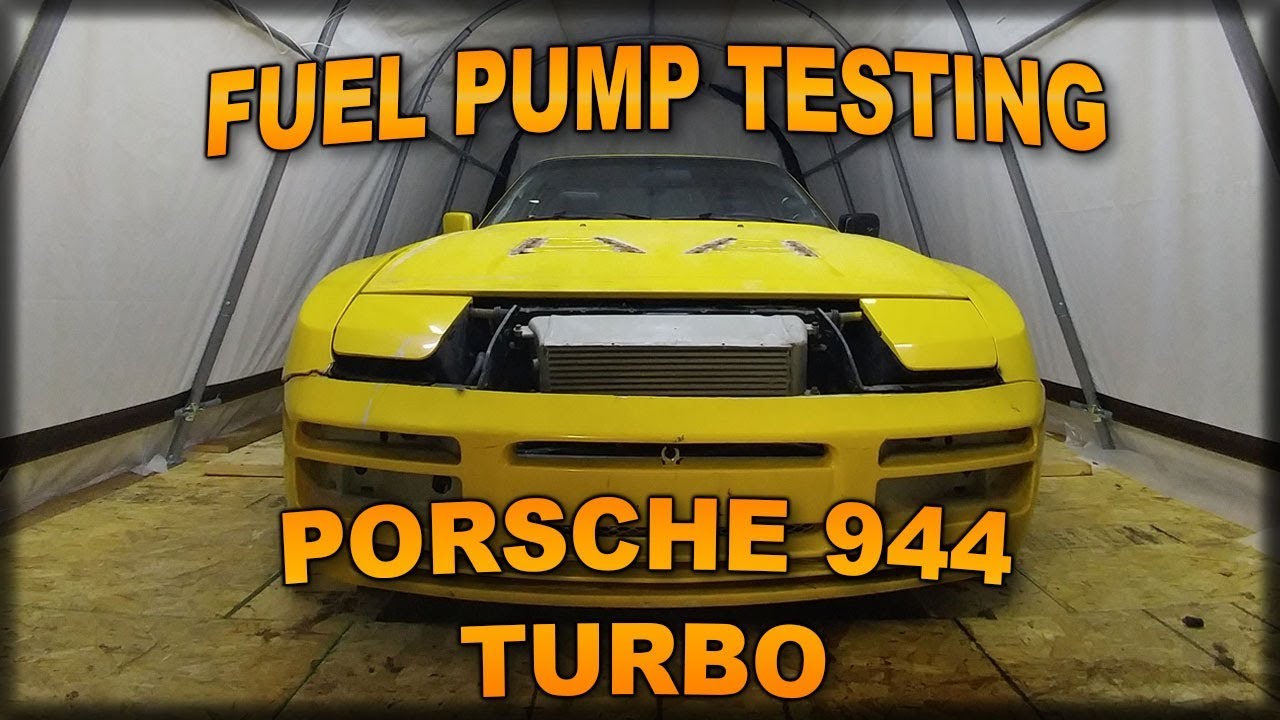How To Test a Fuel Pump - Porsche 944 Turbo Ep.1