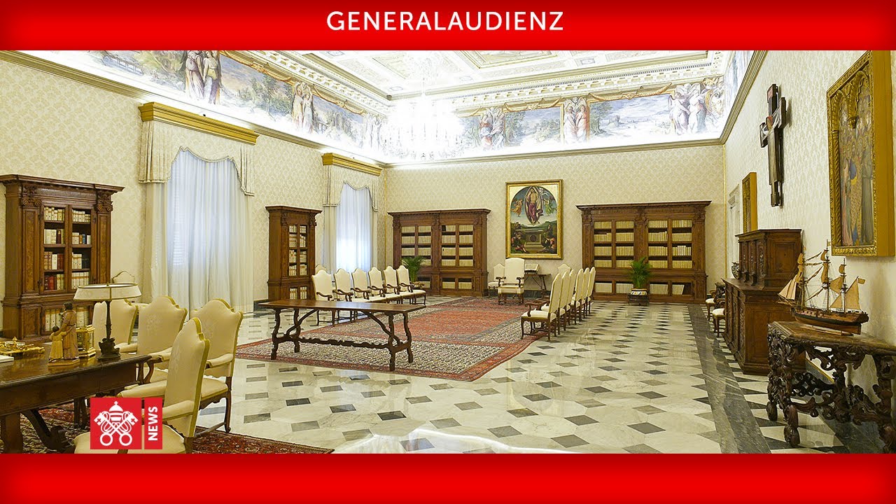 Generalaudienz  25. November 2020  Papst Franziskus