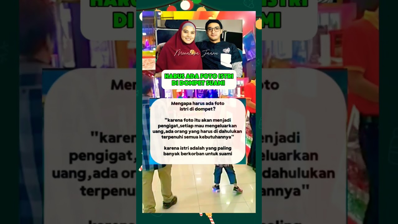 Makna Foto Istri Di Dompet Suami