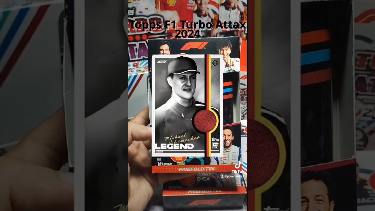 Mega Bundle Topps Turbo attax F1 2024 Michael Schumacher Limited Edition #topps #turboattax