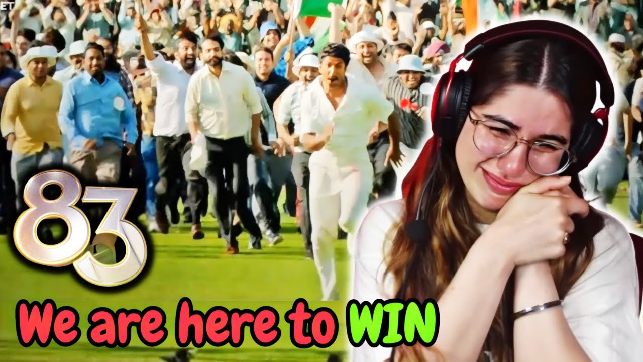 😭CANT HOLD MY TEARS Reacting to 83 Movie - Celebrating India's Cricket Victory! 🎥🏆