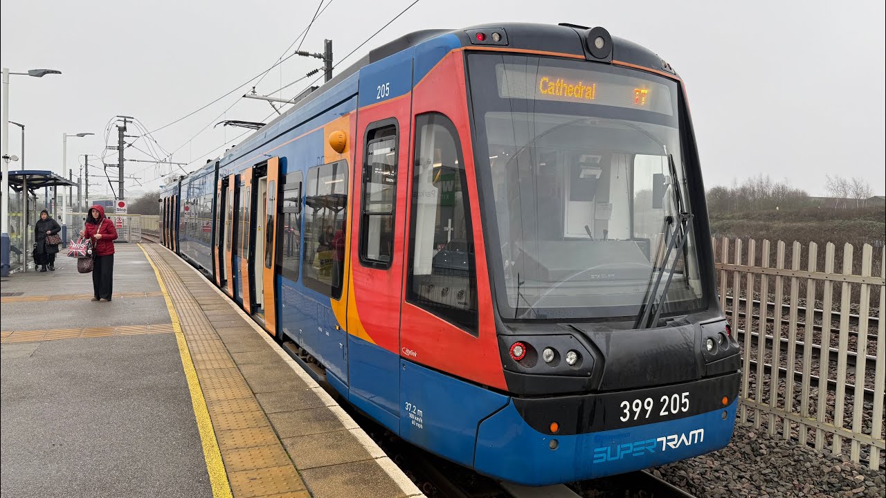 Sheffield Tram Train - Parkgate to Cathedral (2026 Version)