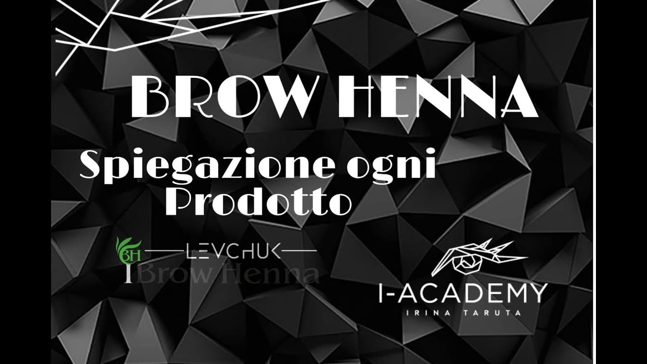 BROW HENNA BrowXenna | Spiegazione ogni Prodotto.