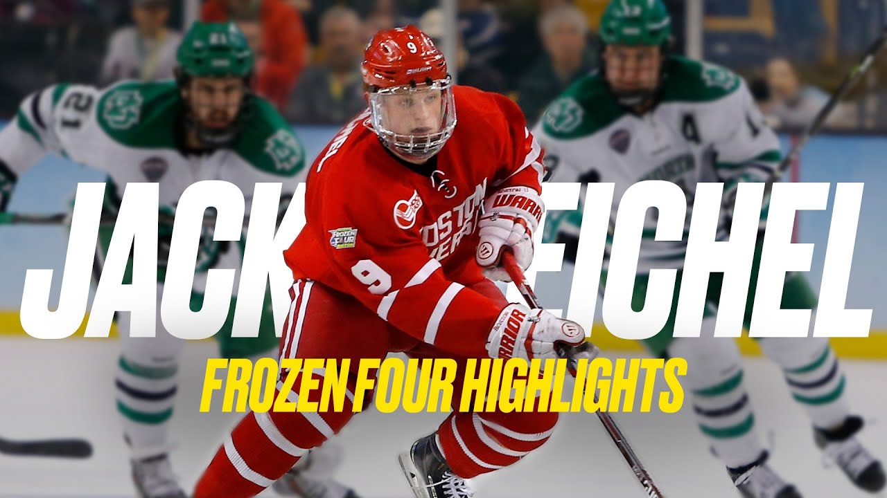Jack Eichel college hockey tournament highlights at BU