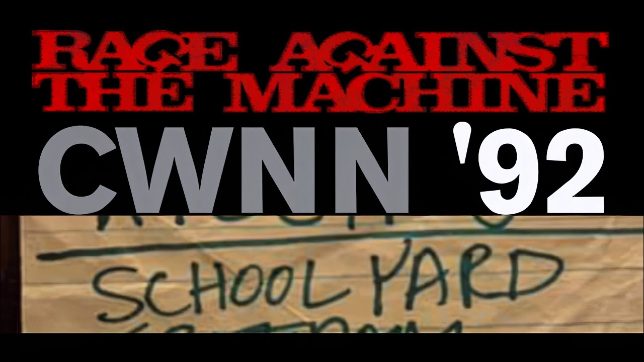 Rage Against the Machine - 1992 - Club With No Name - School Yard - AI UpScale