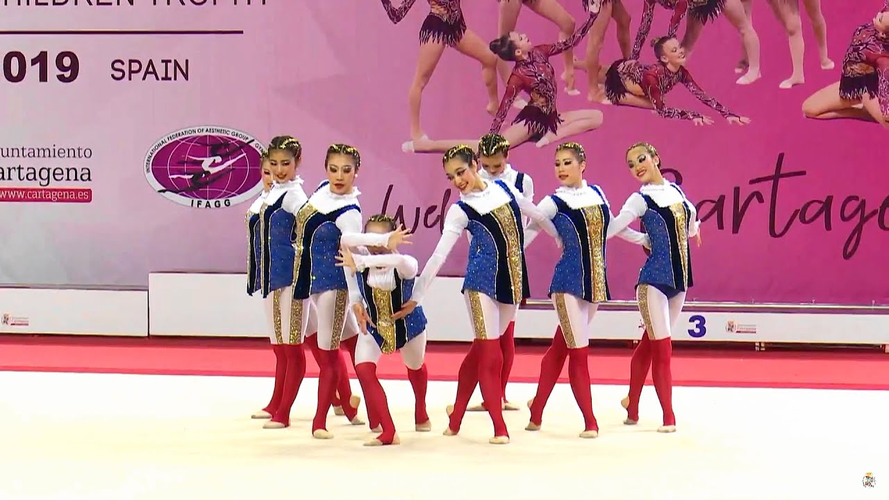 Team Japan (JPN) 💗 AGG WORLD CHAMPIONSHIPS  CARTAGENA 2019 | FINAL - 18.400