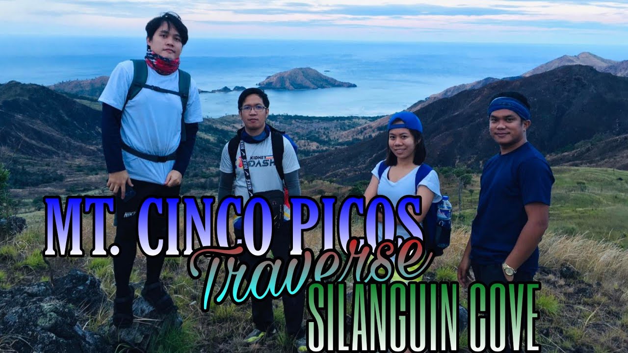 MT. CINCO PICOS Traverse SILANGUIN COVE | MY FIRST HIKE