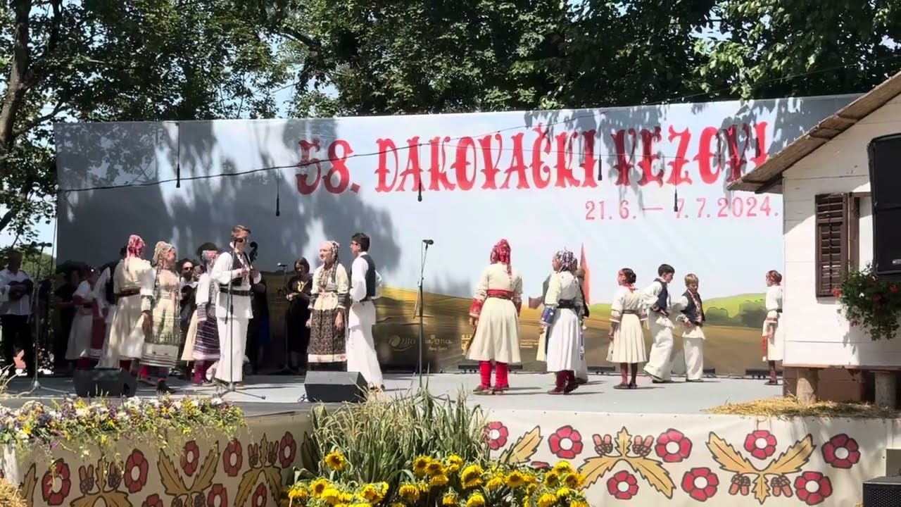 Milwaukee Croatian Tamburitzans (MCT) at Đakovački vezovi￼