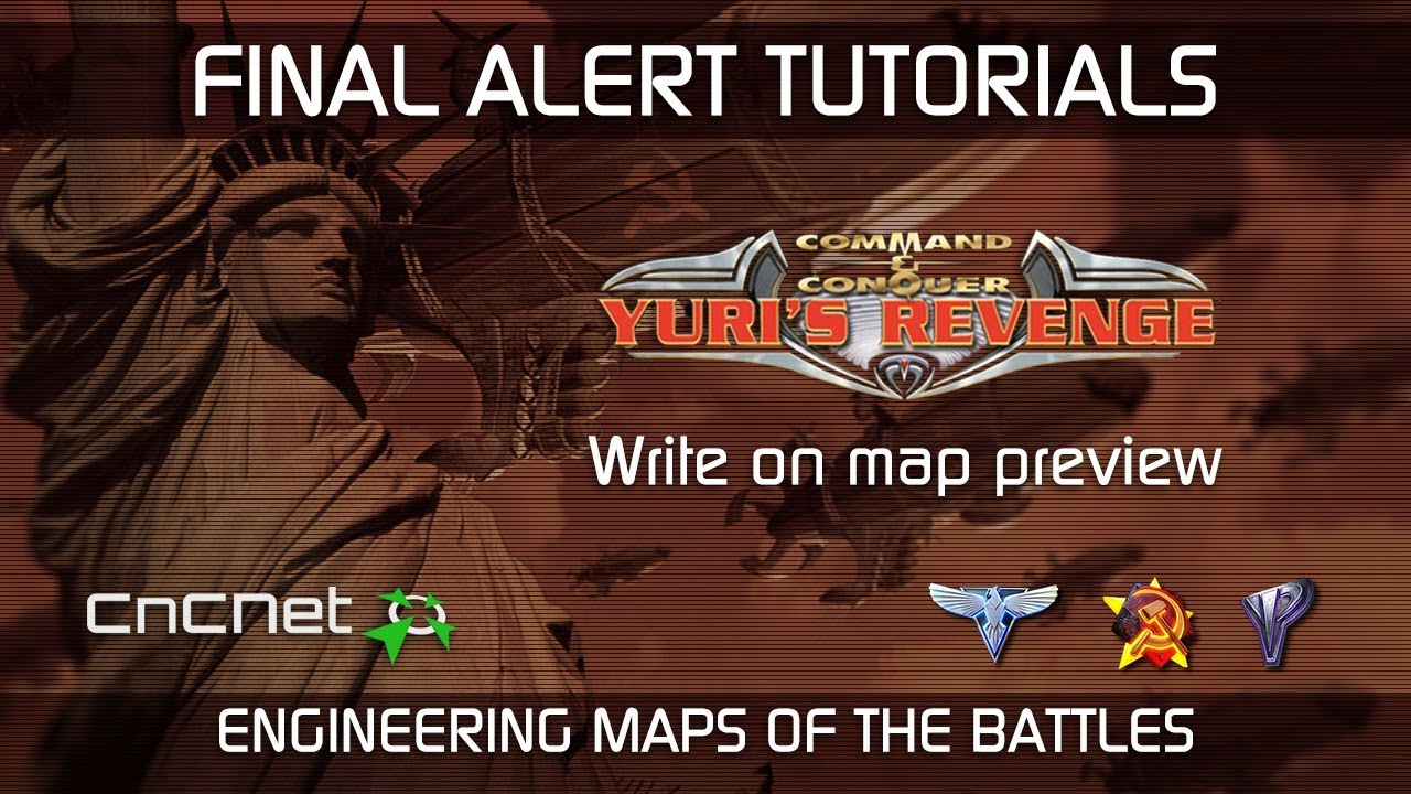 Red Alert 2 & Yuri's Revenge - Write on map preview