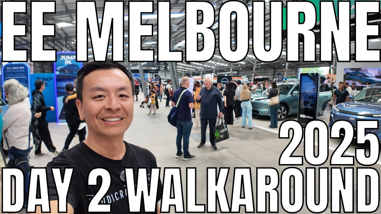 2025 Everything Electric Melbourne Australia: День 2. Прогулка с Томом