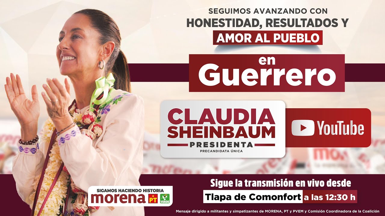 Encuentro con militantes y simpatizantes de Morena en Tlapa de Comonfort, Guerrero