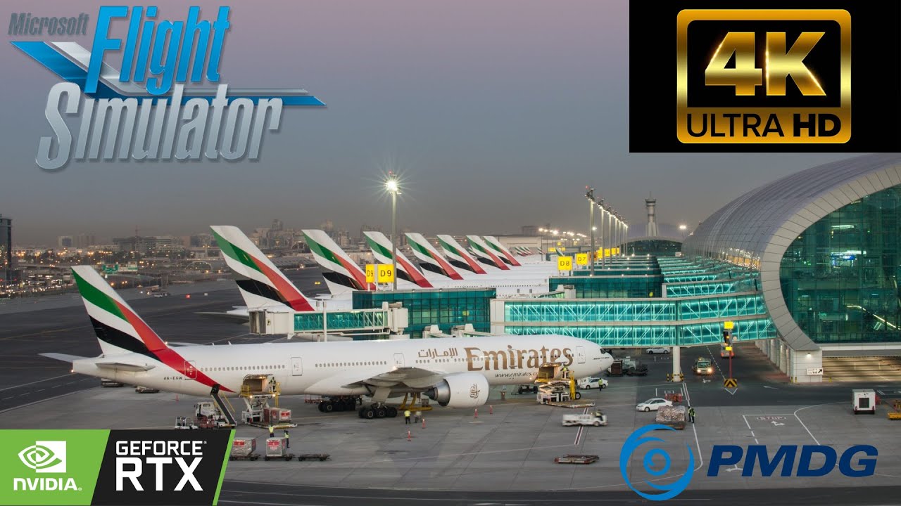 Dubai landing/ PMDG 737-800/ RTX 4070