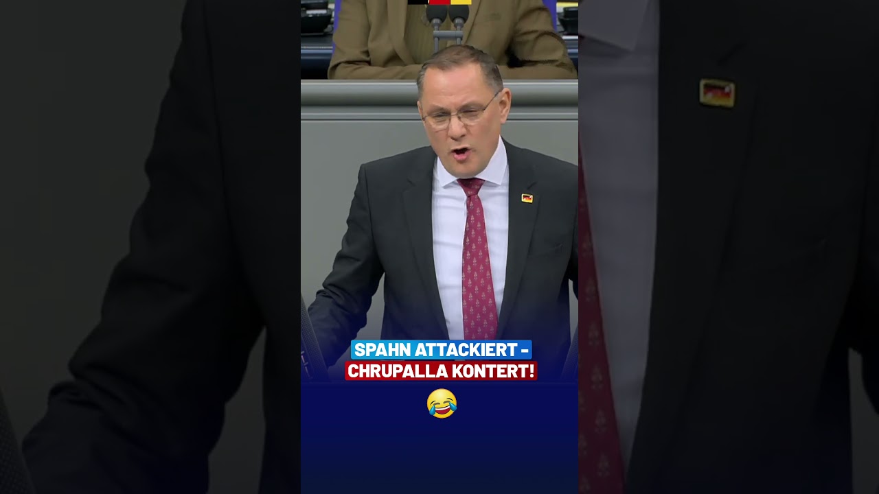 Spahn attackiert &ndash; Chrupalla kontert! 😂 - AfD-Fraktion im Bundestag
