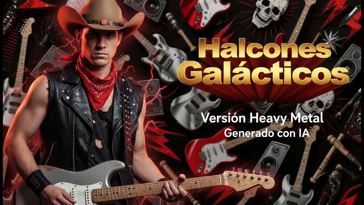 SilverHawks – Los Halcones Galácticos | Cover IA Heavy Metal ochentero épico