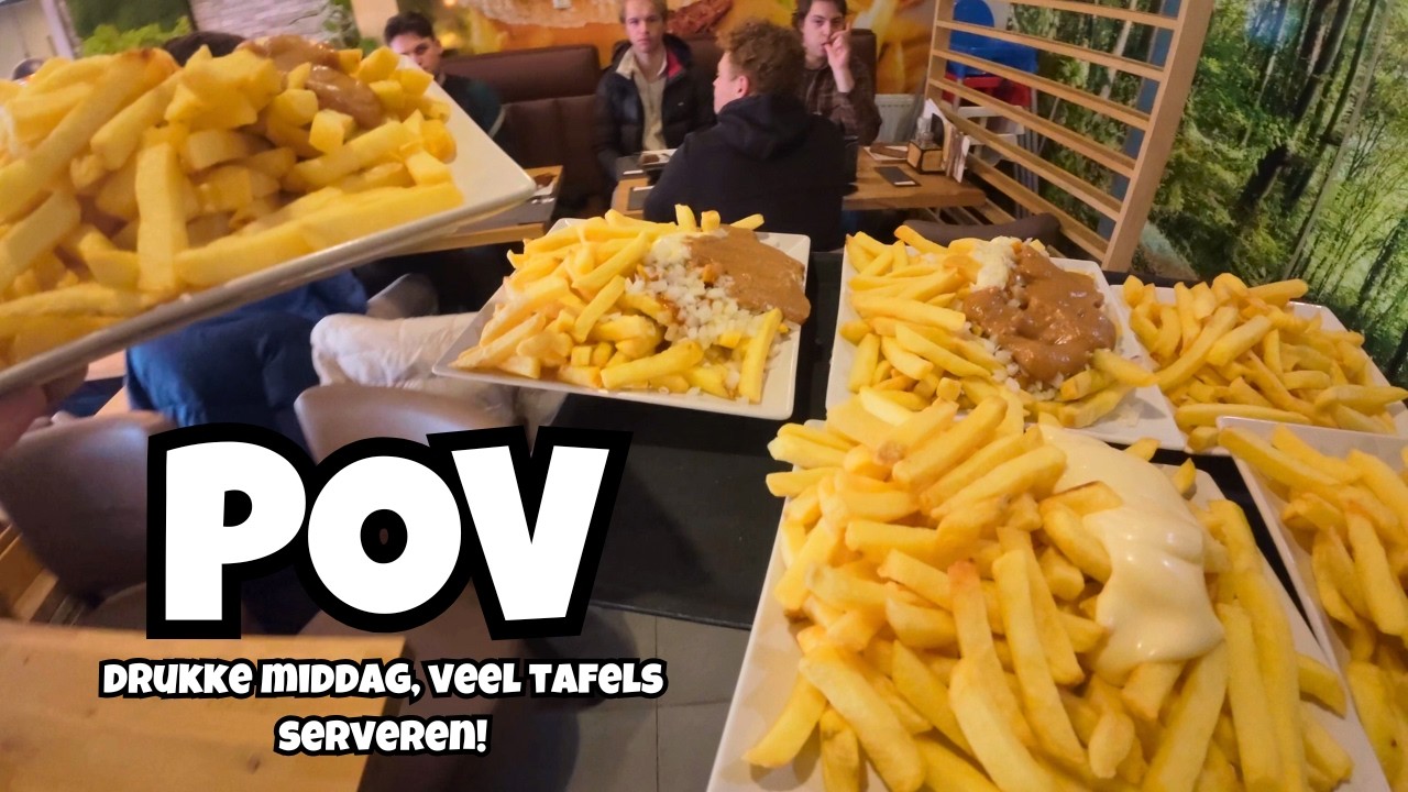 POV: Drukke middag met veel tafel bestellingen! 🍟🔥