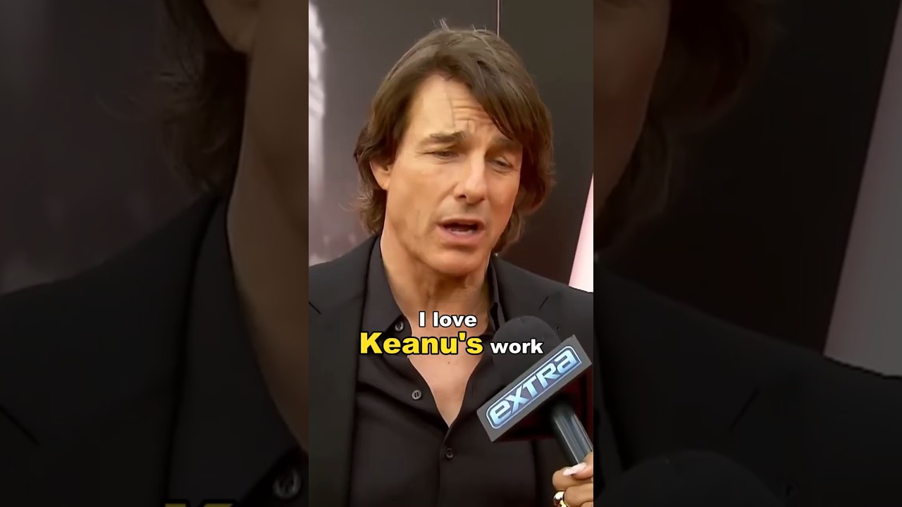 Том Круз признался, что он огромный поклонник Киану Ривза! #шорты #keanureeves #tomcruise