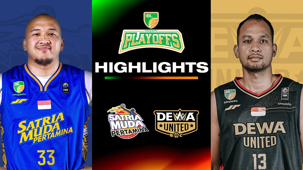 Semifinal Highlights: Satria Muda Pertamina Jakarta vs Dewa United Banten | G1 #IBLPlayoffs2024