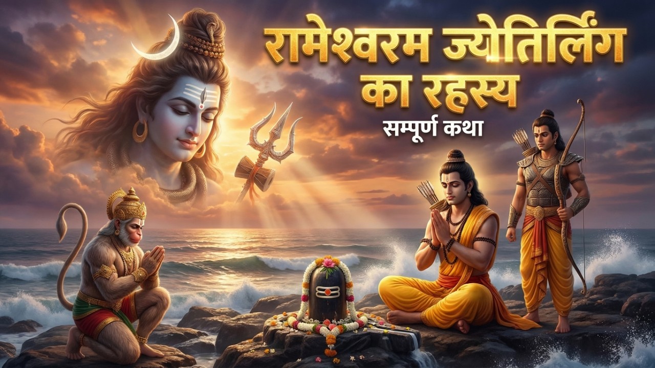 रामेश्वरम् ज्योतिर्लिंग का रहस्य | क्यों भगवान राम ने खुद स्थापित किया शिवलिंग?