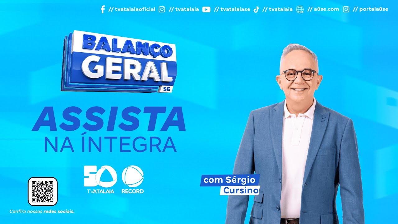 BALANÇO GERAL SERGIPE AO VIVO: TV ATALAIA - 16/04/2025