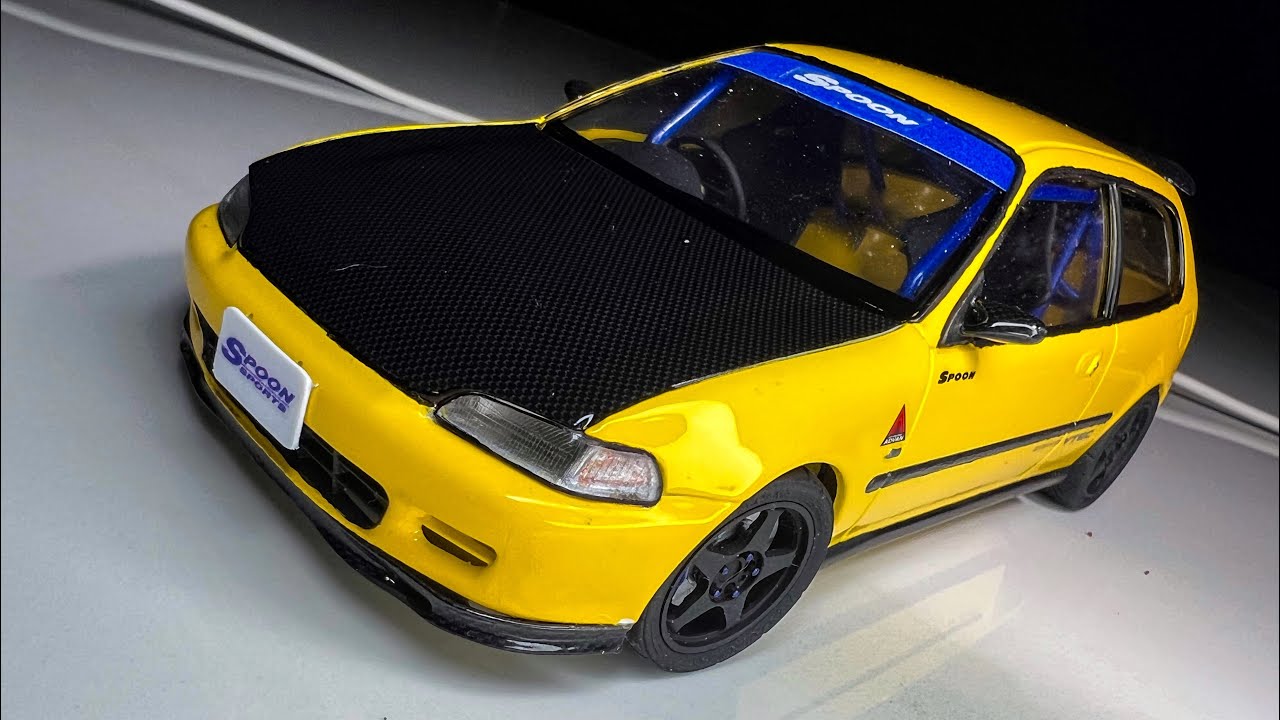 [FULL BUILD] Spoon Civic EG6 Hasegawa