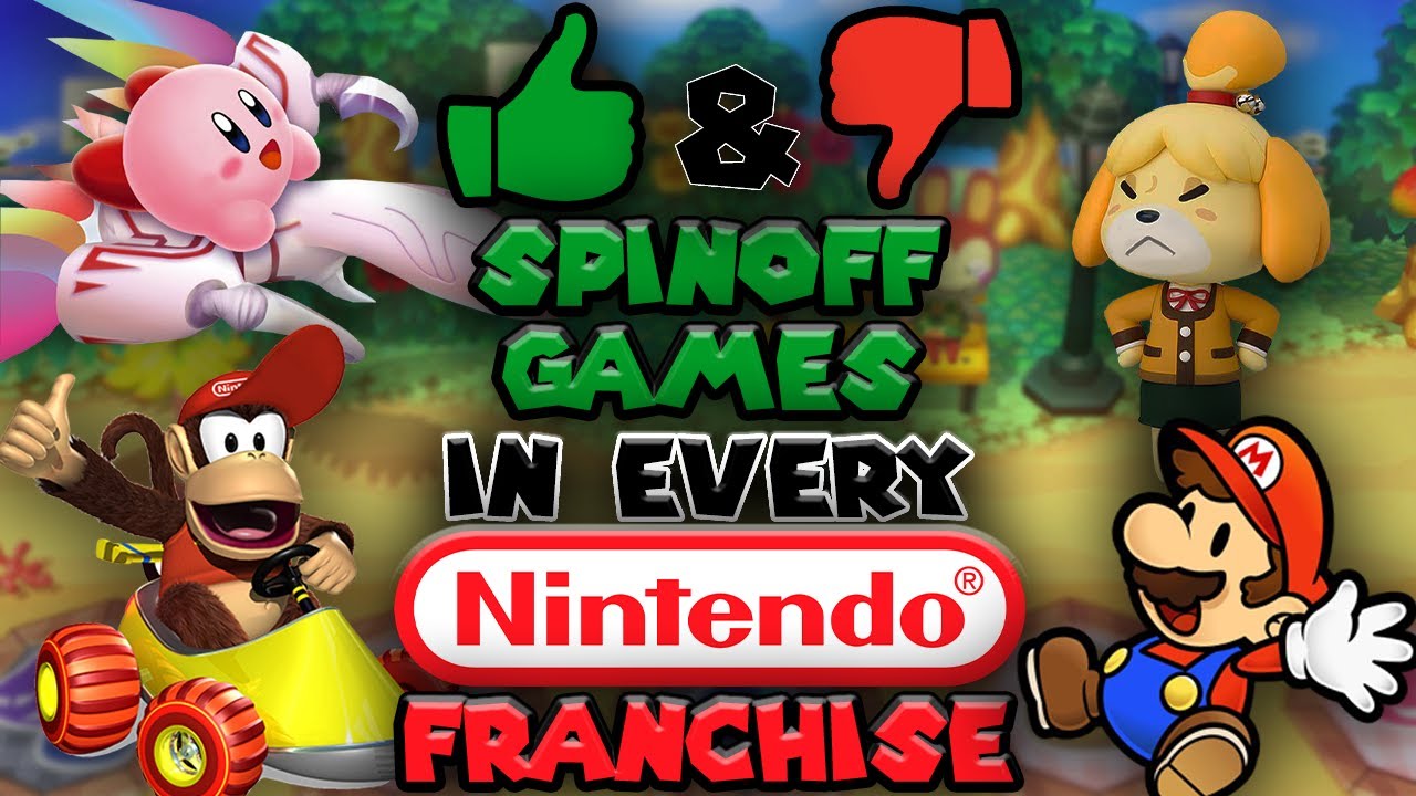 The Best and Worst Spinoff Games in Every Nintendo Franchise