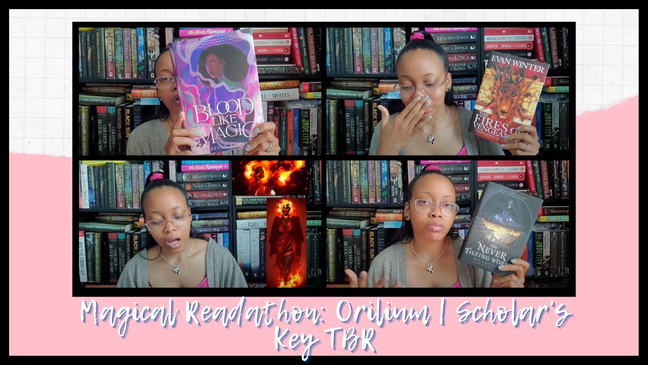 Magical Readathon: Orilium | Scholar's Key TBR (Character Creation)