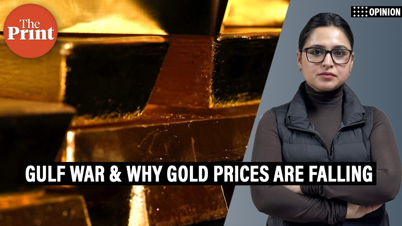 Gold prices are falling during war in Iran. It&rsquo;s a clear sign that real economic shock is coming