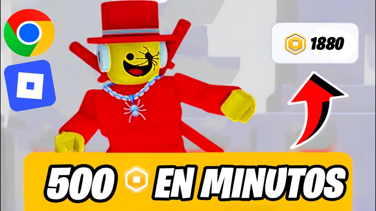 🤑COMO OBTENER ROBUX GRATIS para ROBLOX en 2026 FÁCIL RECLAMA 500 ROBUX EN MINUTOS ✅