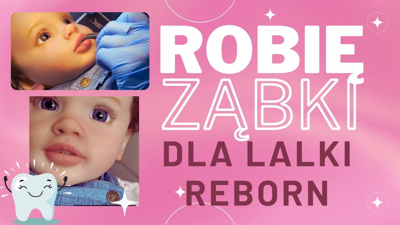 Ząbki dla Lalki Reborn/Teeth for reborn doll/NatalieReborn