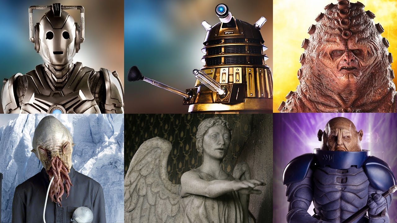 My top 10 Doctor Who Villains