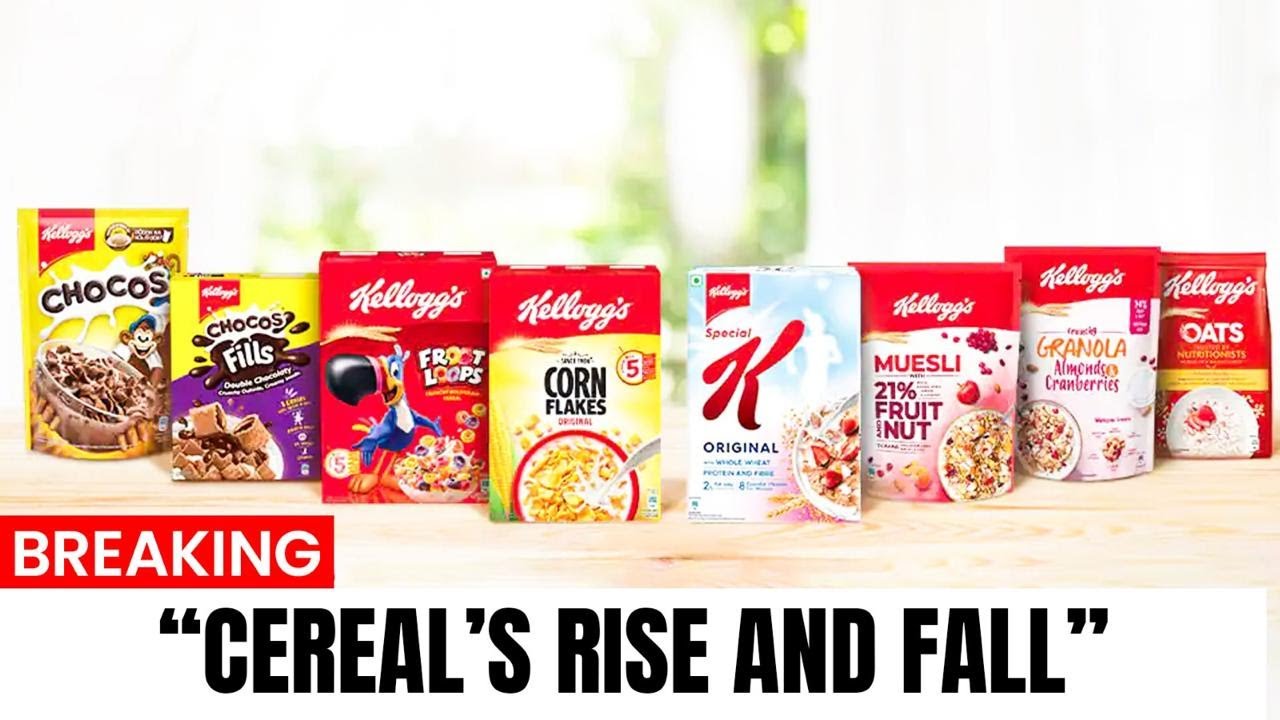Взлет и падение компании Kellogg's | Почему Америка отказывается от хлопьев для завтрака