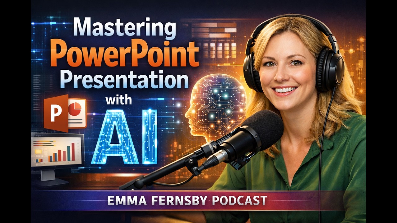 Mastering Powerpoint Presentation, PPT Using AI | ChatGPT, Gemini, Canva | Emma Fernsby EFP0002