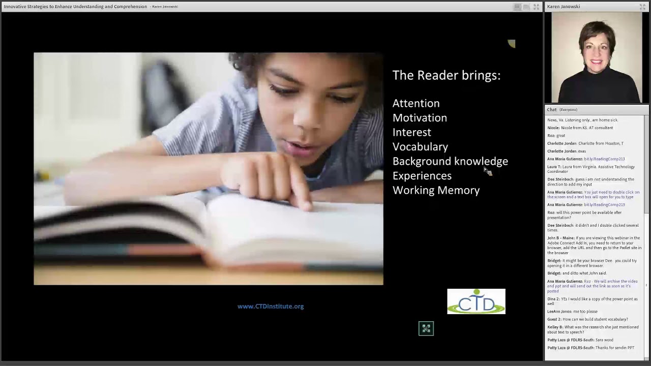 Innovative Strategies to Enhance Understanding and Comprehension with Assistive Technology