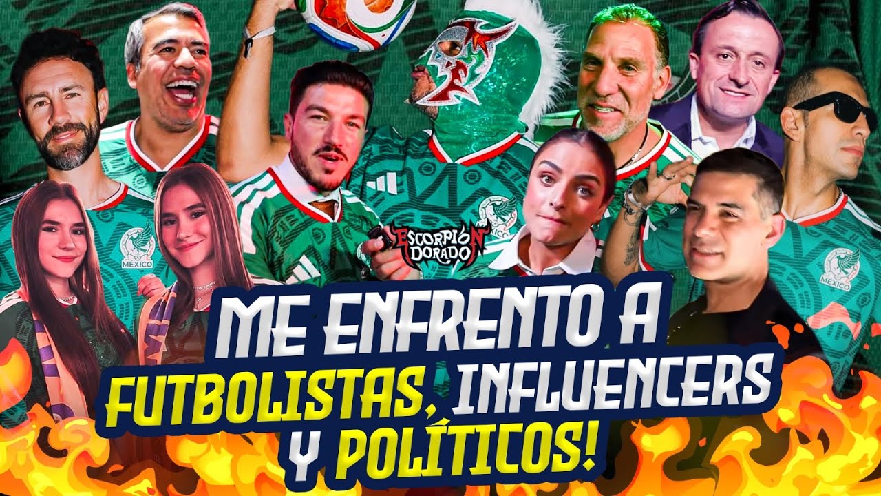 Nueva skin de la selección. Escorpión con RafaMárquez, Capi, gemelas, Layún, Mikel, SamuelGarcía,etc