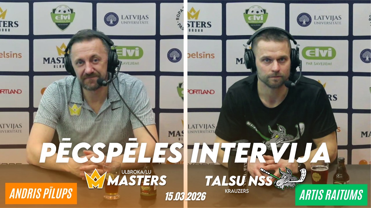 Elvi līga vīriešiem: 1/2F 2.spēle Masters Ulbroka/LU - Talsu NSS/Krauzers | Pēcspēles intervija