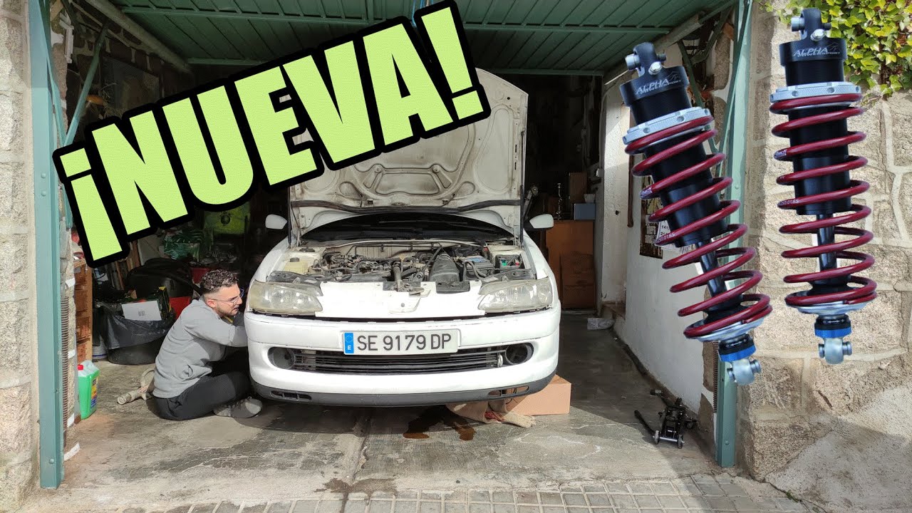 NUEVA SUSPENSION en el 306 | Kayaba ultra sr + Eibach