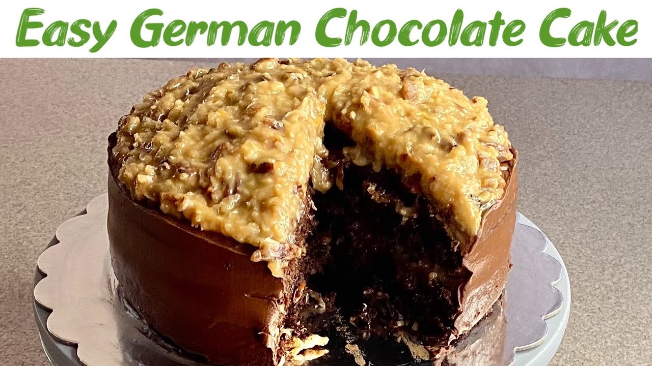 How To Make Old Fashioned German Chocolate Cake | German Chocolate Cake Recipe