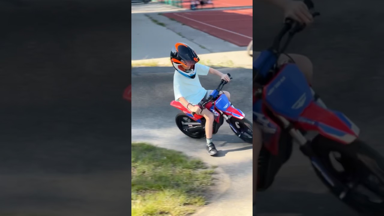 Pitbike MRF - 100% elektryczny - zmienia zasady jazdy w mieście ! #pitbike #MRF #ejoy #kids