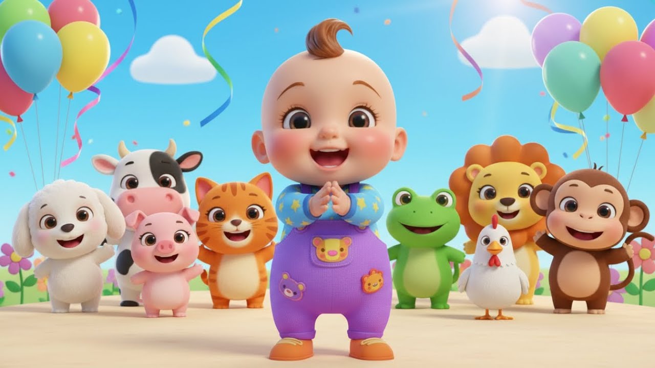 Fiesta de Sonidos de Animales 🐶🎵 | Baby Song Español para Niños 👶