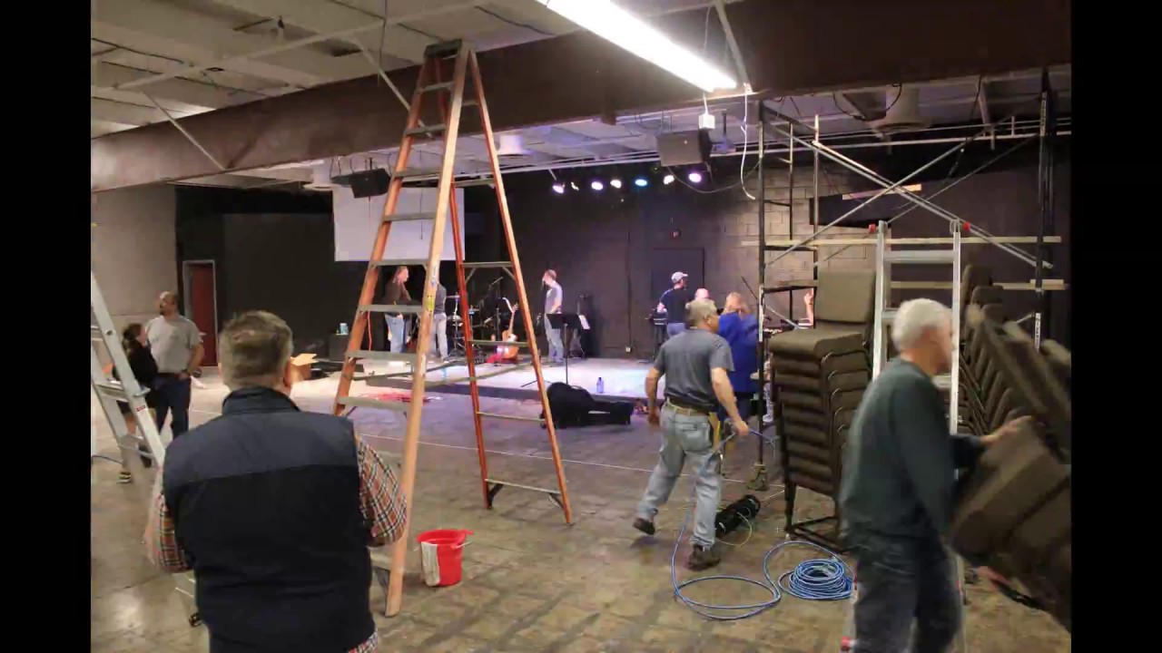 Time Lapse of Church Auditorium Remodel - Worship Edge