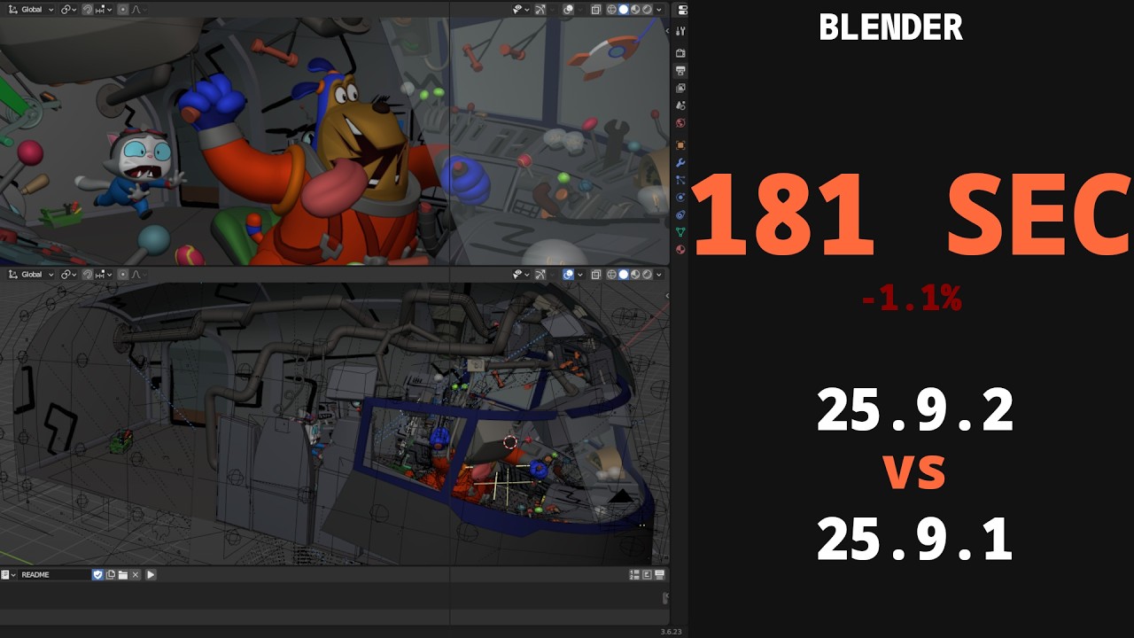 Should You Update AMD Drivers for Blender? RX 5700 Tested (25.9.2 vs 25.9.1)