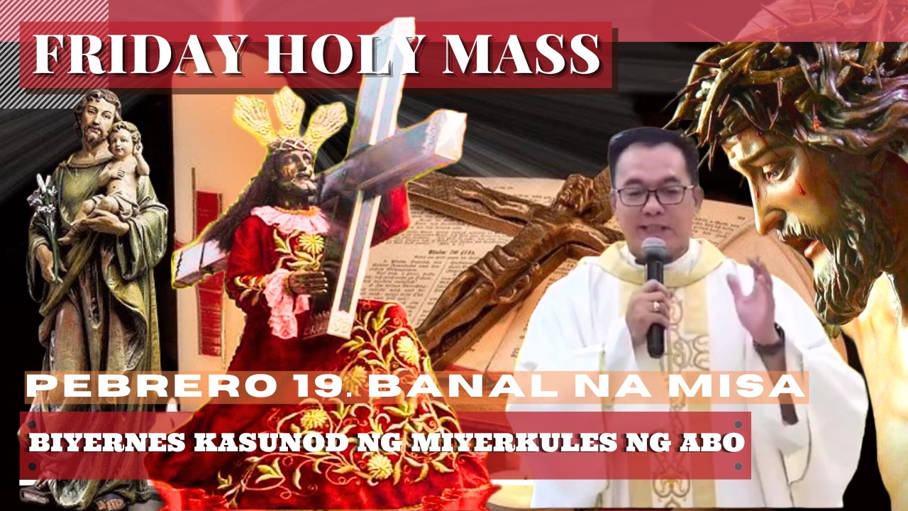 FILIPINO MASS TODAY FRIDAY || Febuary 20  ONLINE MASS  |  REV FR DOUGLAS BADONG