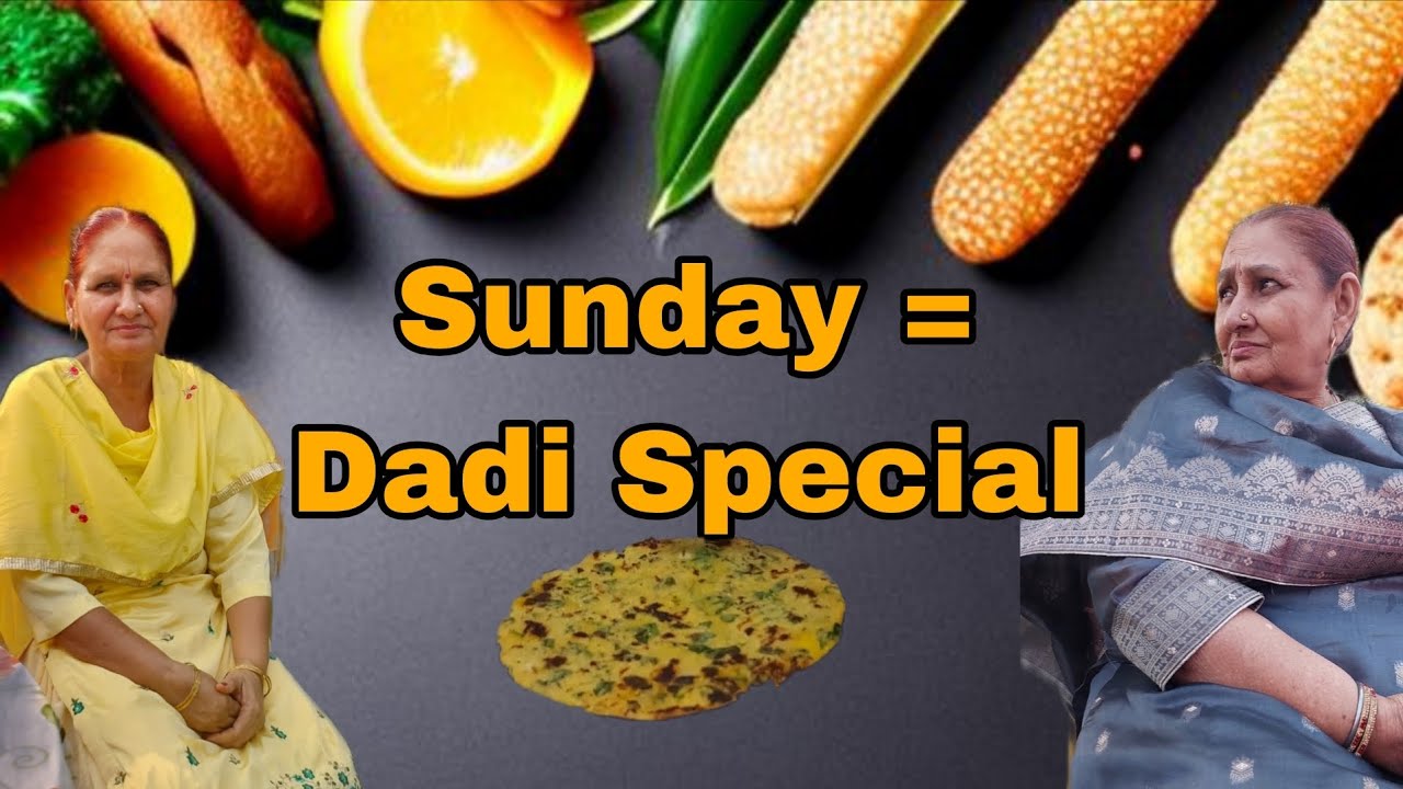 Lazy Sunday done right 🧡Food preparation by both Dadi’s 👵👵Desi khana, dadiyon ka pyaar 😋🏡