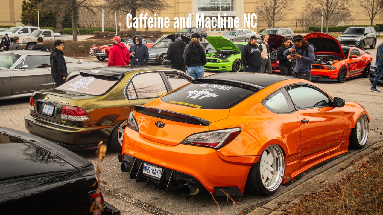Caffeine and machine car show