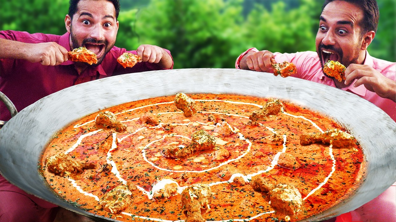 BUTTER CHICKEN | Punjabi Style Butter Chicken Cooking In Village | Authentic Butter Chicken Recipe